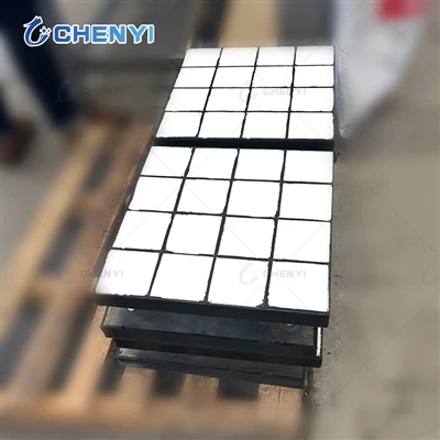 Quality identification method for wear-resistant ceramic lining plate